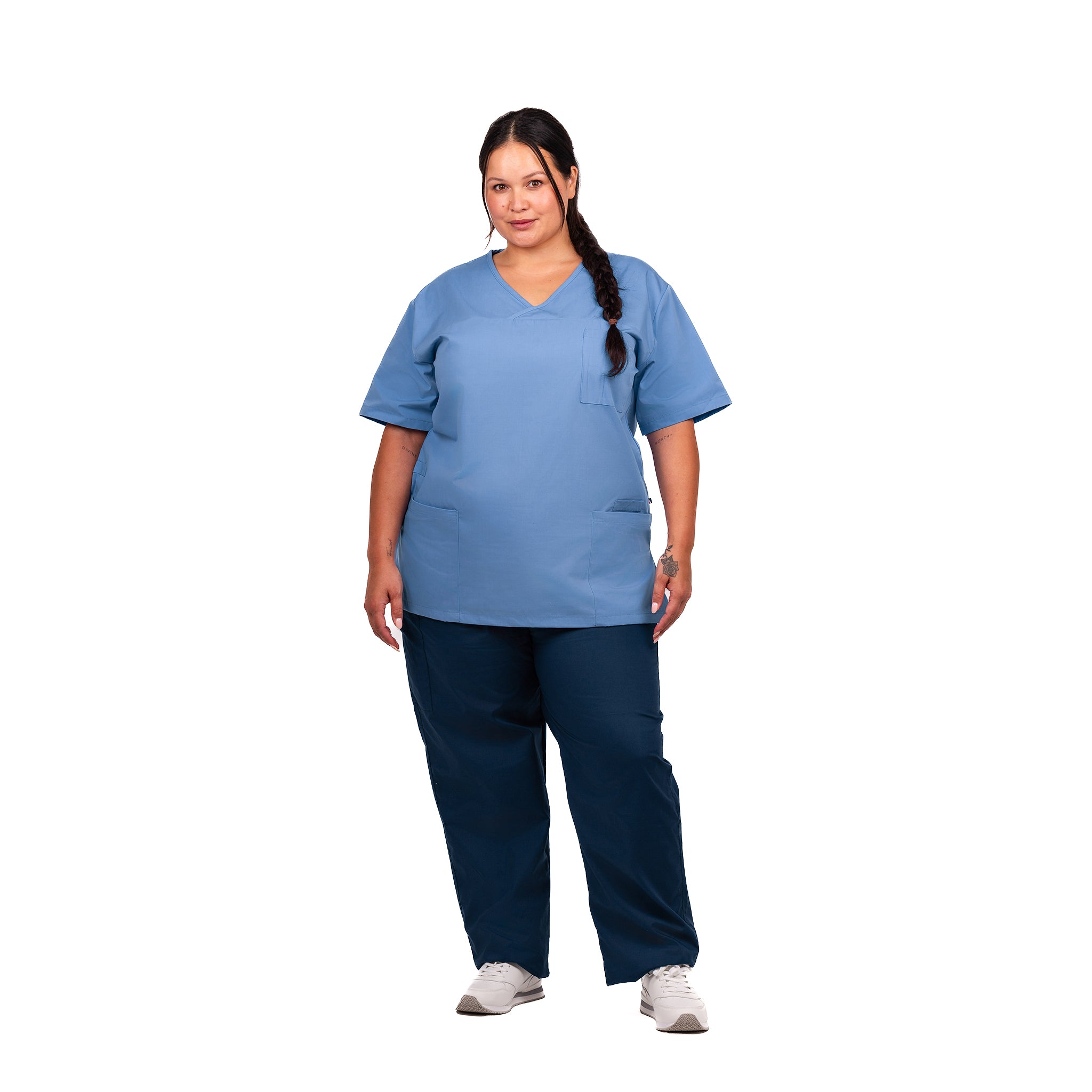 Polycotton Scrub Top