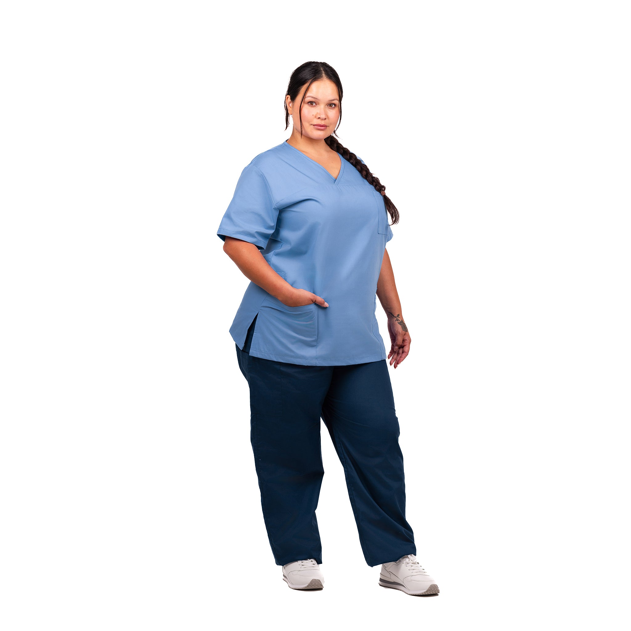 Polycotton Scrub Top