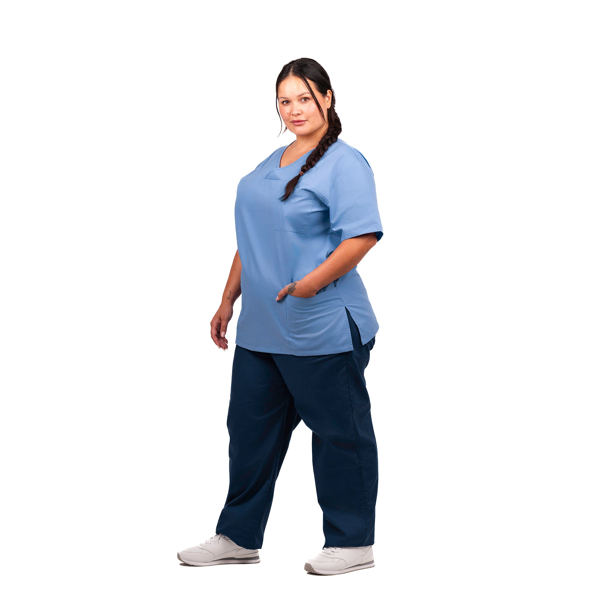 Polycotton Scrub Top