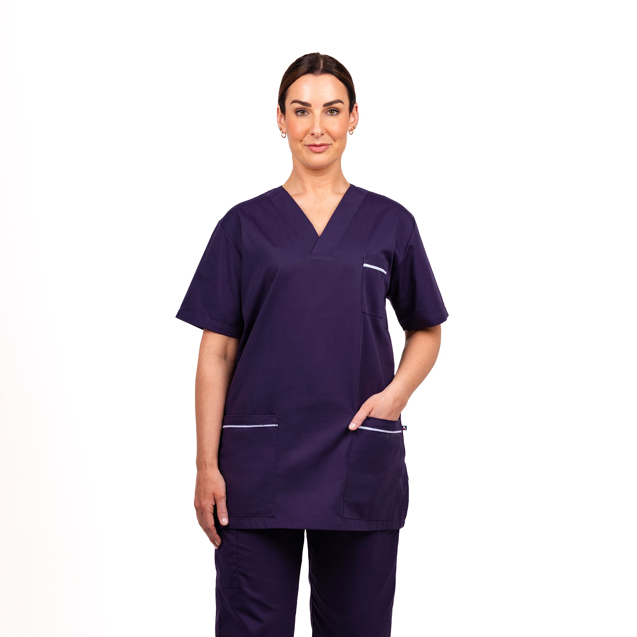 V Neck Scrub Top