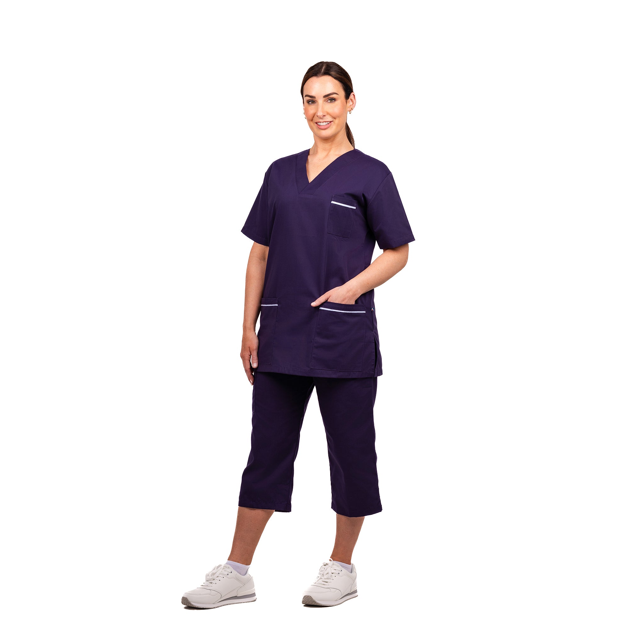 V Neck Scrub Top