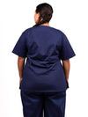 90° Wash V Neck Scrub Top