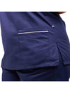 90° Wash V Neck Scrub Top