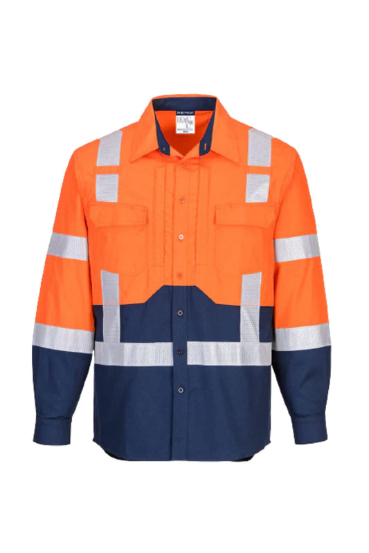 Hi-Vis Stretch Long Sleeve Shirt