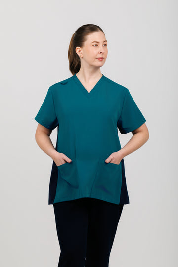Women's Cassidy Maternity Scrub Top