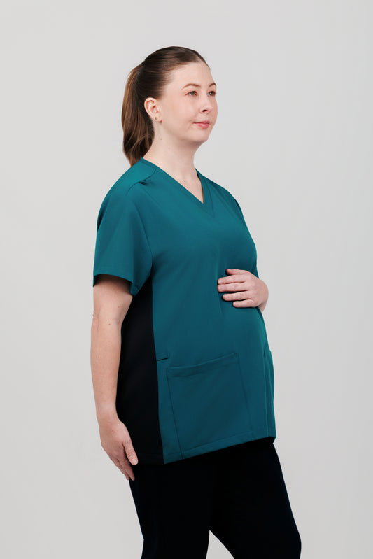 Women's Cassidy Maternity Scrub Top