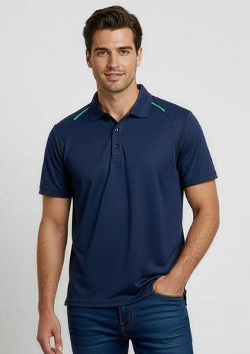 Mens Academy Short Sleeve Polo