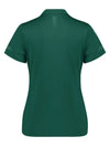 Womens Balance Short Sleeve Polo - Forest/White