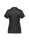 Womens Balance Short Sleeve Polo - Grey/Cyan