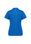Womens Balance Short Sleeve Polo - Royal/White
