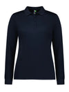 Womens Action Long Sleeve Polo