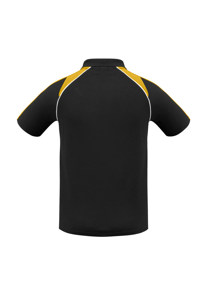 Mens Triton Polo - Black/Gold