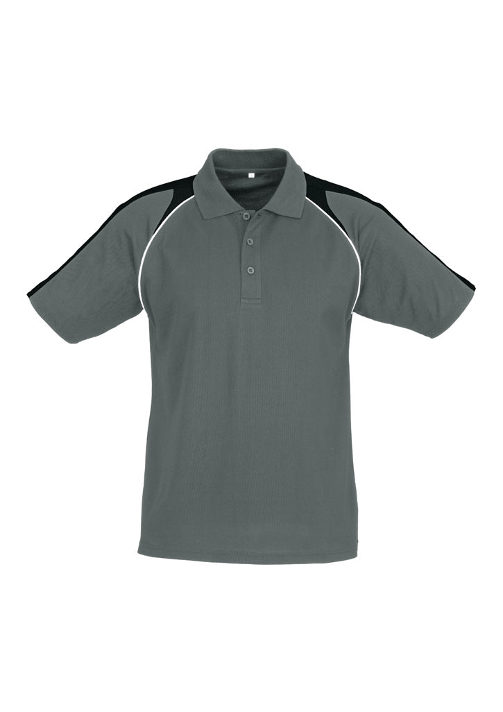 Mens Triton Polo - Ash/Black