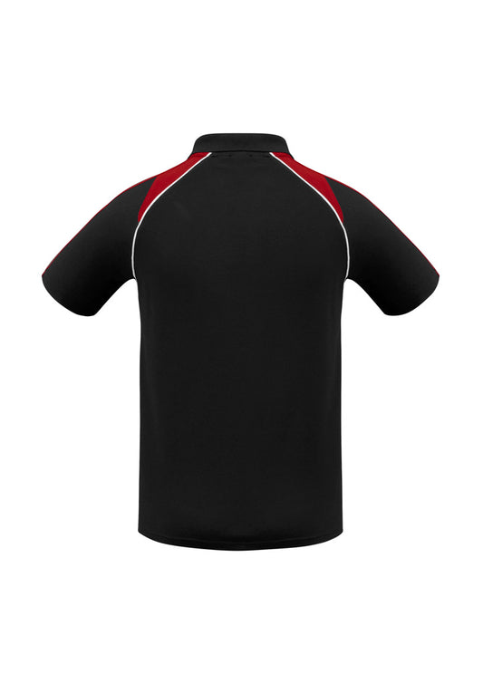 Mens Triton Polo - Black/Red