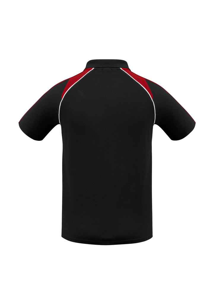 Mens Triton Polo - Black/Red