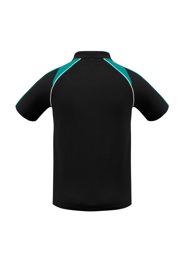 Mens Triton Polo - Black/Teal