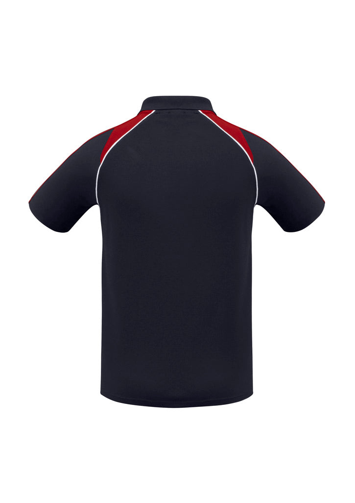 Mens Triton Polo - Navy/Red