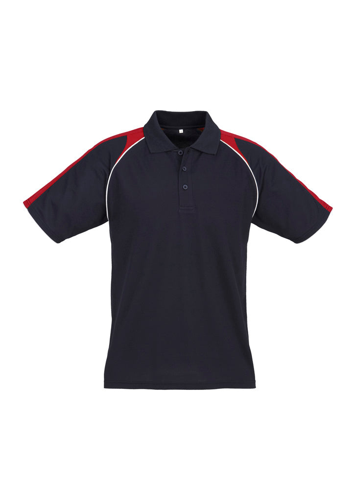 Mens Triton Polo - Navy/Red