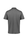 Mens Focus Short Sleeve Polo - Ash/Black