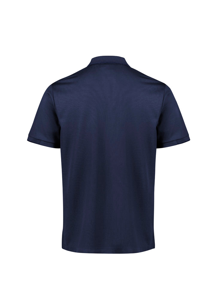 Mens Focus Short Sleeve Polo - Navy/Navy