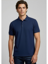 Mens Micro Waffle Polo