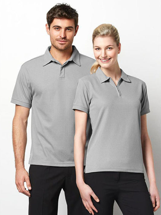 Ladies Micro Waffle Polo