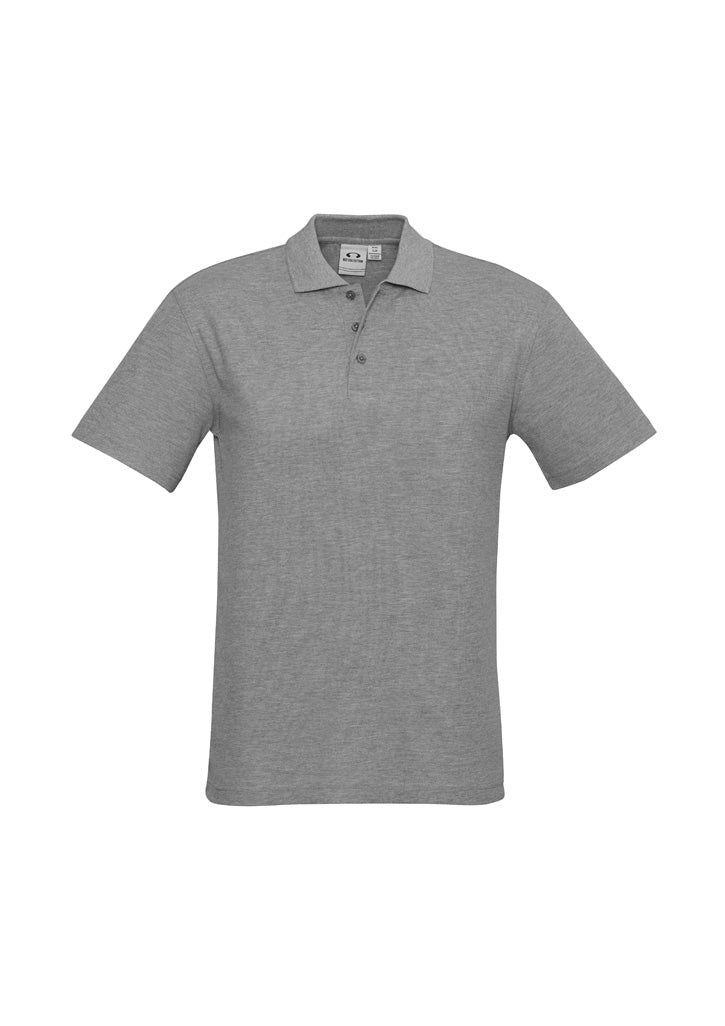 Crew Kids Polo Shirt - Grey Marle