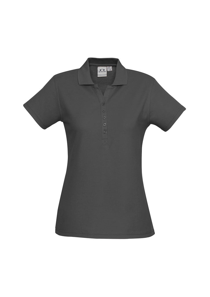 Crew Ladies Polo Shirt - Charcoal