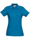 Crew Ladies Polo Shirt - Cyan