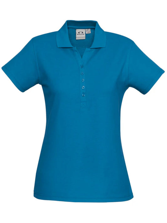 Crew Ladies Polo Shirt - Cyan