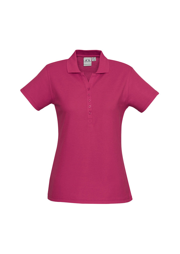 Crew Ladies Polo Shirt - Fuchsia