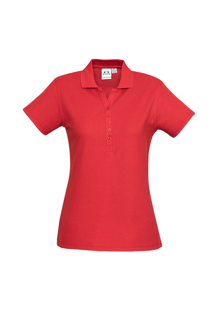 Crew Ladies Polo Shirt - Red