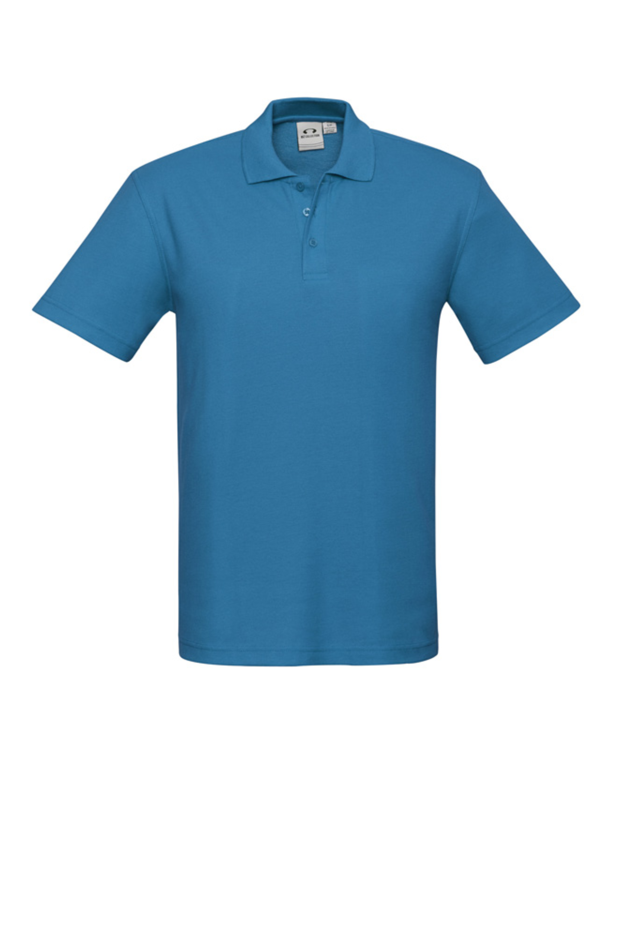 Crew Men's Polo Shirt - Cyan