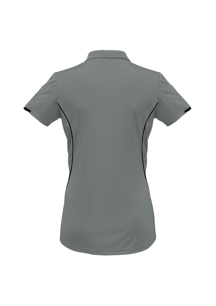 Women's Razor Polo - Ash/Black