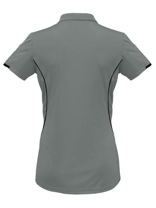 Women's Razor Polo - Ash/Black