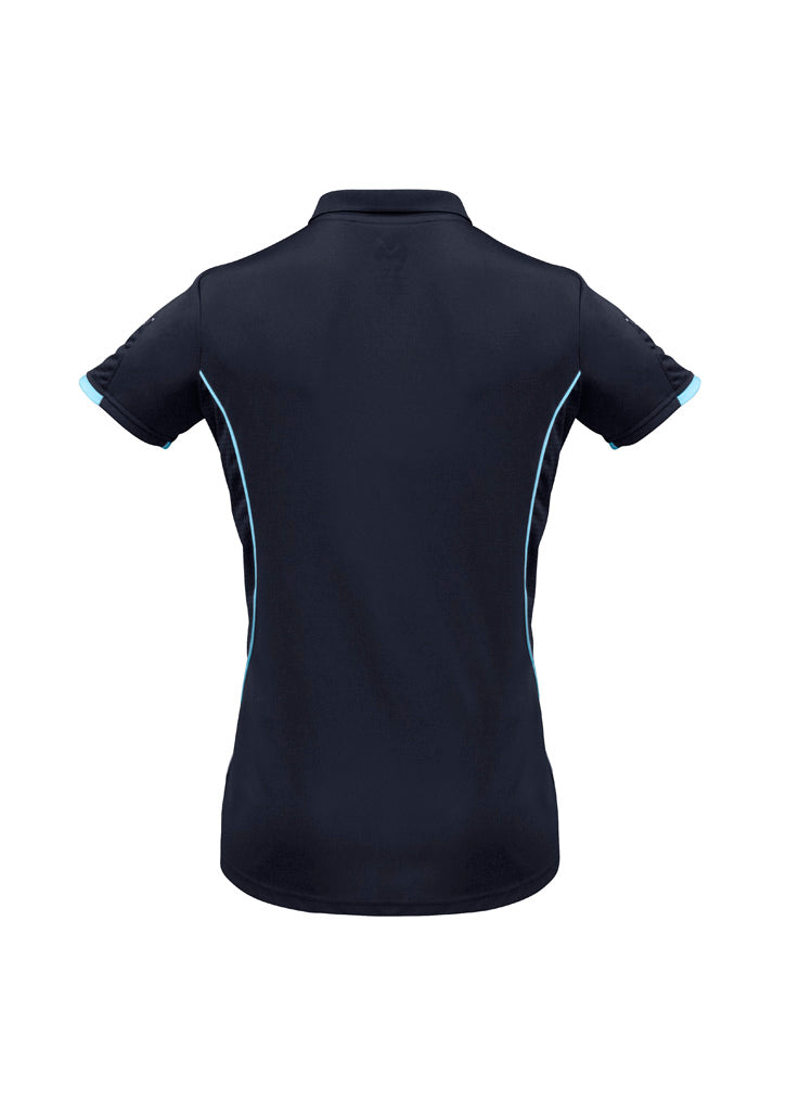 Women's Razor Polo - Navy/Sky