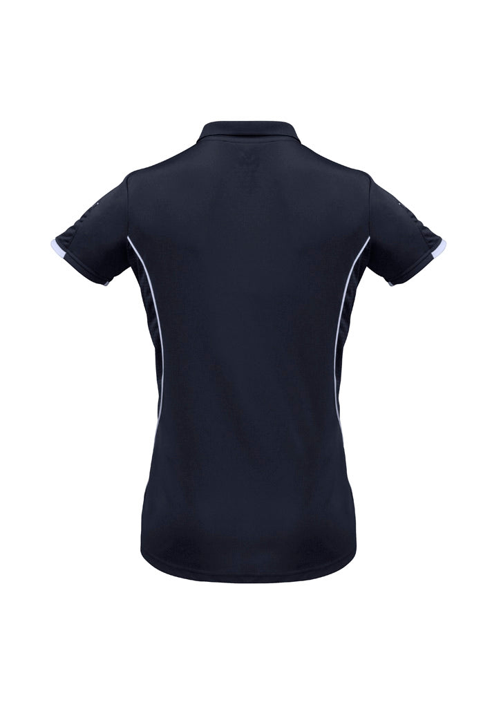 Women's Razor Polo - Navy/White