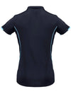 Women's Razor Polo - Navy/Sky
