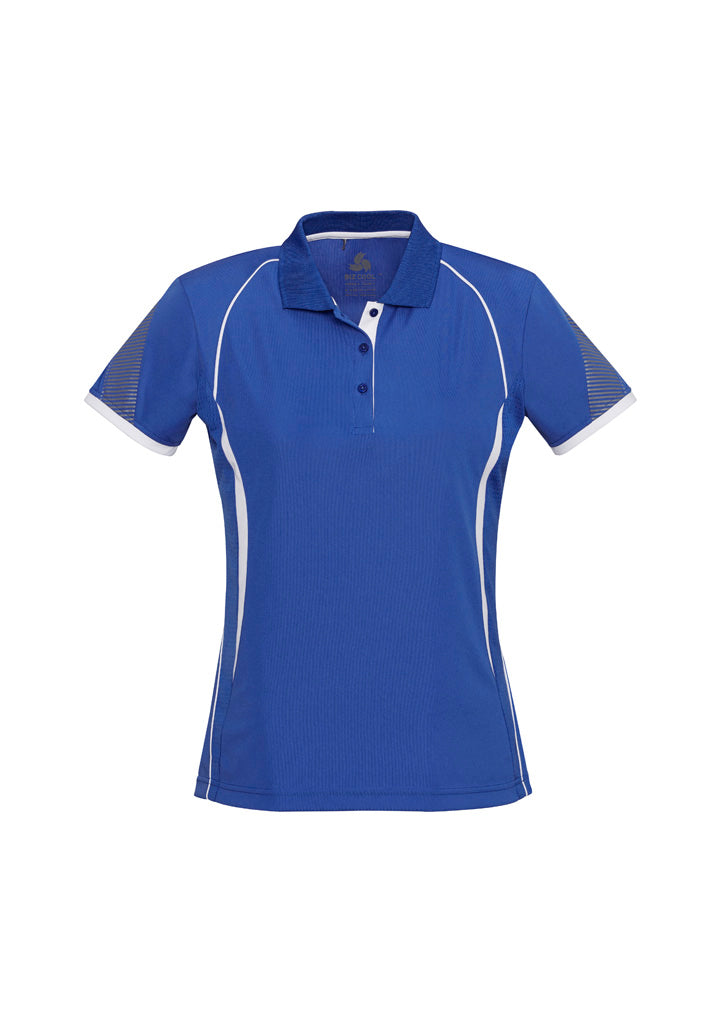 Women's Razor Polo - Royal/White