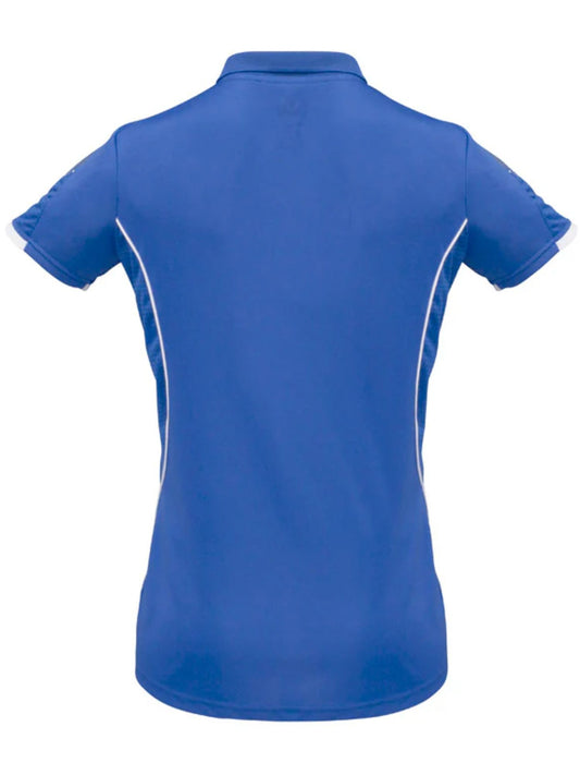Women's Razor Polo - Royal/White