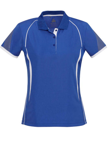 Women's Razor Polo - Royal/White