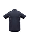 Razor Mens Polo Shirt - Navy/White