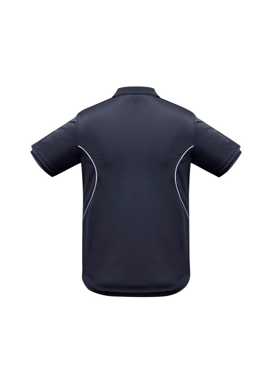 Razor Mens Polo Shirt - Navy/White