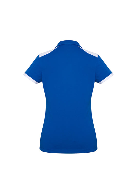 Ladies Rival Polo - Royal/White
