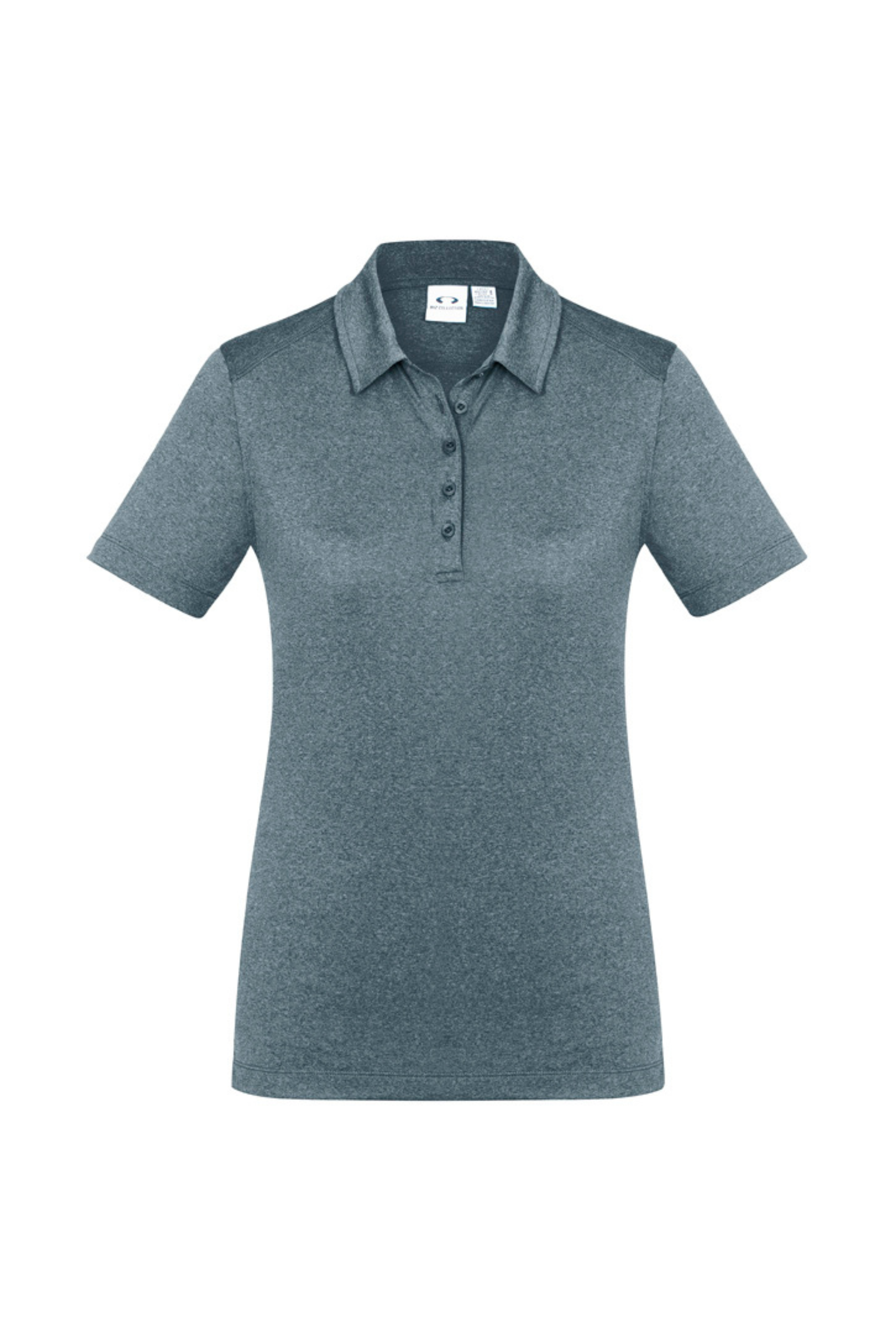 Ladies Aero Polo - Charcoal