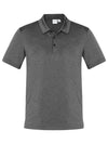 Mens Aero Polo - Black Marle