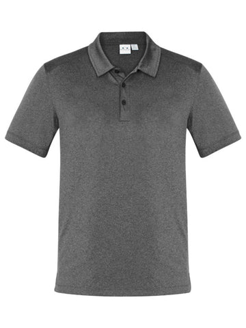 Mens Aero Polo - Black Marle