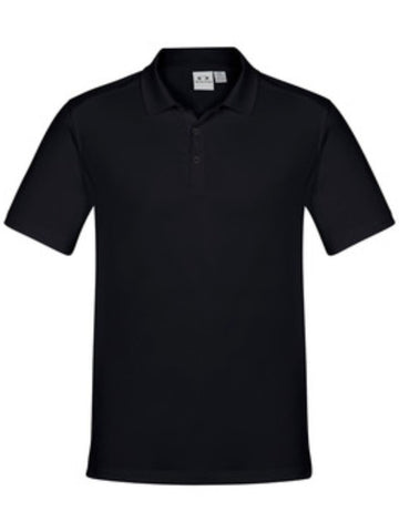 Mens Aero Polo - Solid Black