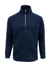 Plain 1/2 Zip Top Poly Fleece