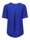Vienna Womens Short Sleeve Blouse